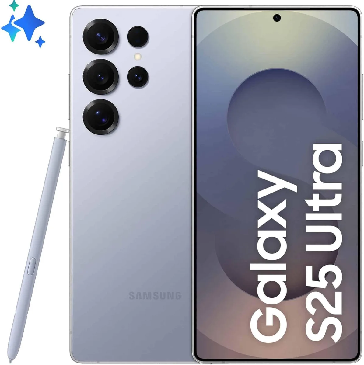 SAMSUNG SAMSUNG Galaxy S25 Ultra 5G S938B 512GB 12GB Dual SIM Unlocked - Silverblue cell phones - unlocked — product photo