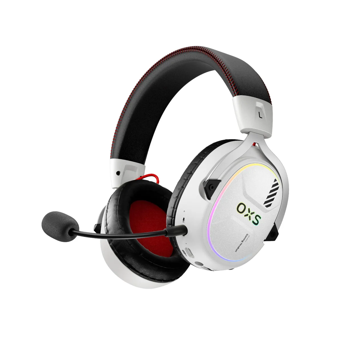 OXS OXS Storm G2 Wireless Headset White 7.1 50mm 40h 2.4G Bluetooth 5.3 — product photo