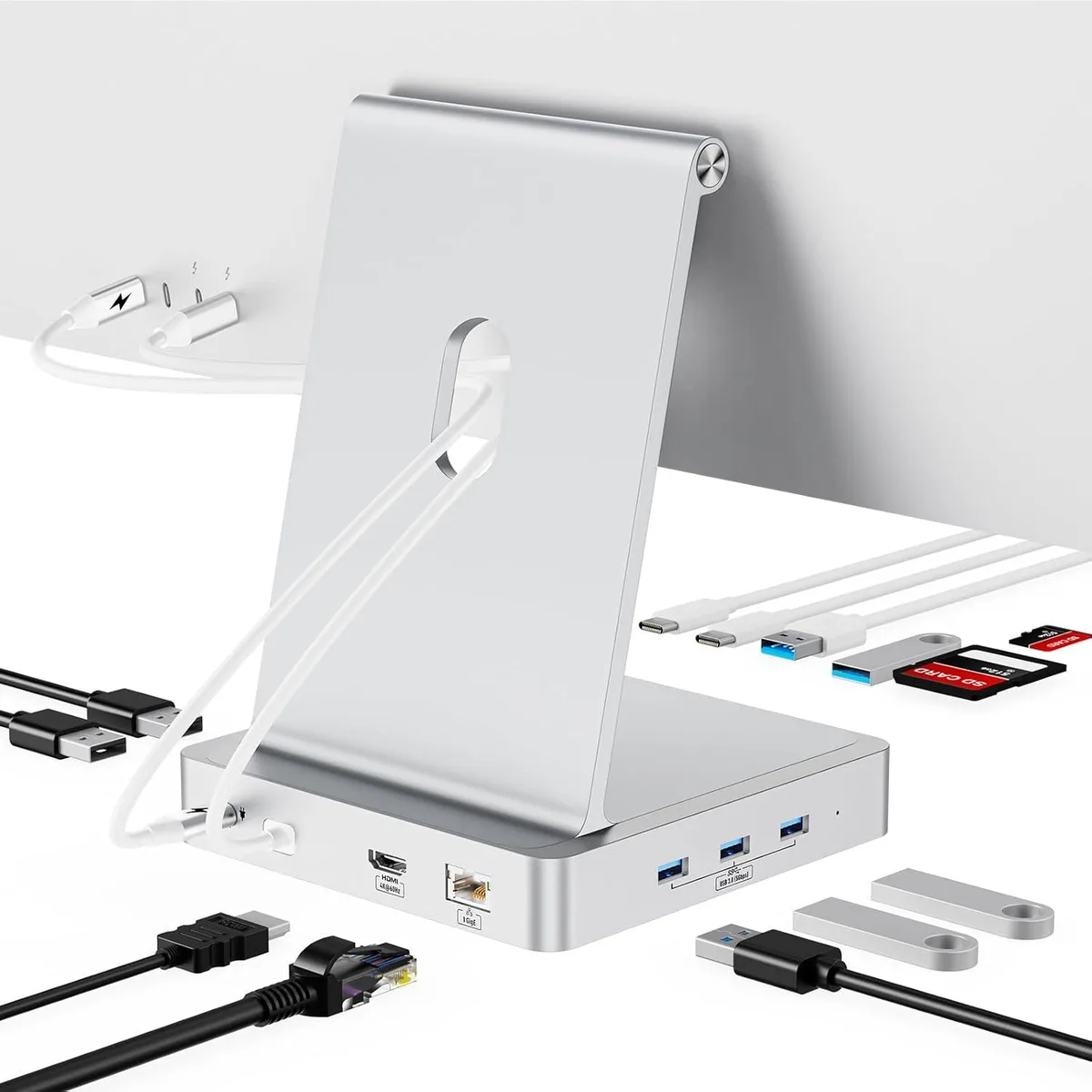 MCHOSE MCHOSE 14-Port 10Gbps USB-C Hub for iMac 24 inch 2021/2023/2024 M1/M3/M4 — product photo