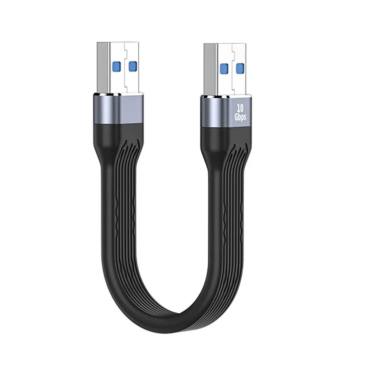 Vszerda Vszerda HX-U3-001 USB 3.1 Type A Male to USB 3.0 Type A Male Extension Flat FPC Cable 13cm — product photo