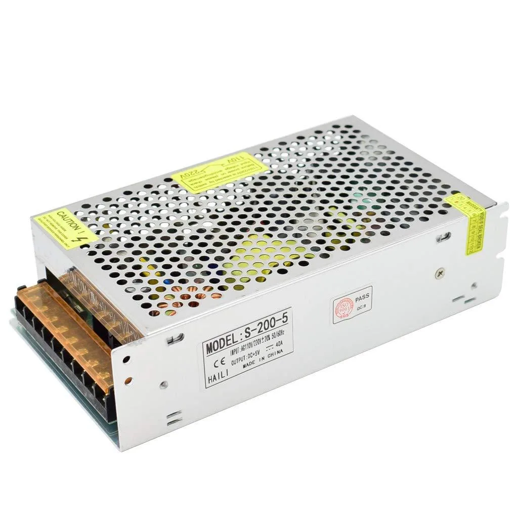 GCON GCON 5V 40A 200W Switching Power Supply gender changer — product photo
