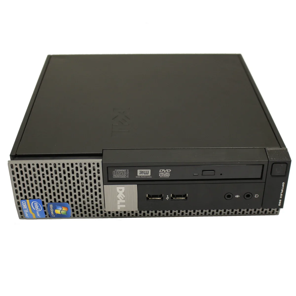 DELL DELL OptiPlex 990 USFF i5-2400s 2.50 GHz 4 GB DDR3 320 GB HDD DVD-RW Windows 7 Pro 64-Bit — product photo