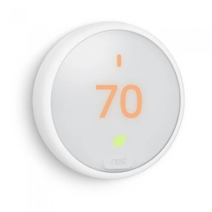 Nest Nest T4001ES Thermostat E White smart thermostat — product photo