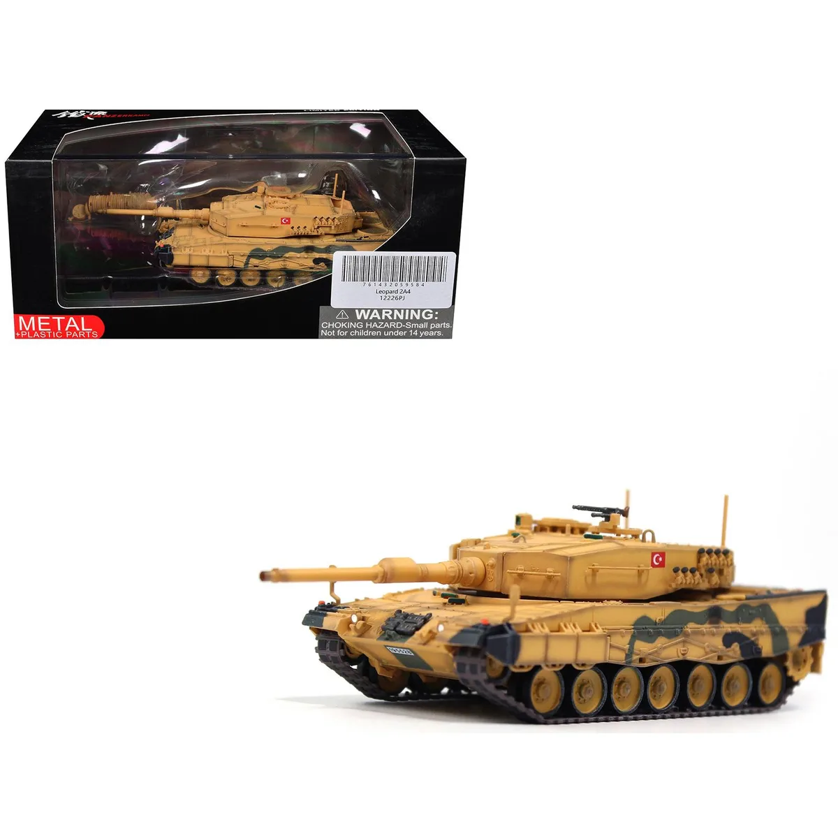 Panzerkampf Panzerkampf Leopard 2A4 "Turkey-Syrian Border" 2016 1/72 Diecast Hobby Collectible — product photo