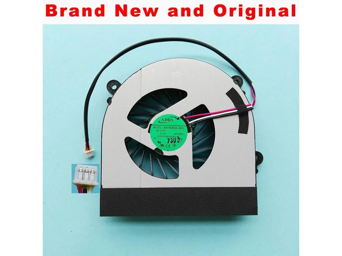 Fans Fans CPU Cooler for Gigabyte P27K P2742G Laptop — product photo