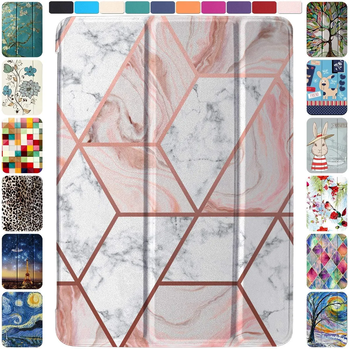 Bipra Bipra 2 in 1 Accessory for iPad 9.7 2017 2018 Marble Pink — product photo