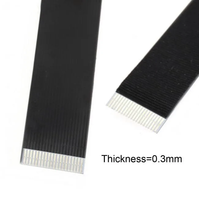 SHENZHEN JIMIER ELECTRONICS CO,. LTD. SHENZHEN JIMIER ELECTRONICS CO,. LTD. Down Angled USB 2.0 Type-A to Micro USB 5Pin Flat FPC Cable 10-200cm — product photo