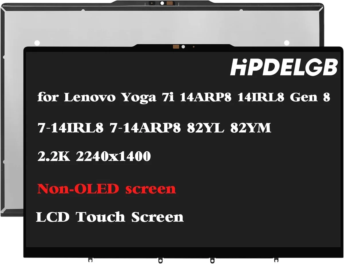 NUOLAISUN NUOLAISUN 5D10S39962 14.0 inch 2.2K 2240x1400 IPS LCD Touch Screen — product photo