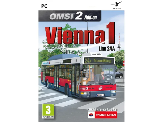 Aerosoft GmbH Aerosoft GmbH 40888 OMSI 2 Add-on Vienna 1 Line 24A downloadable game — product photo
