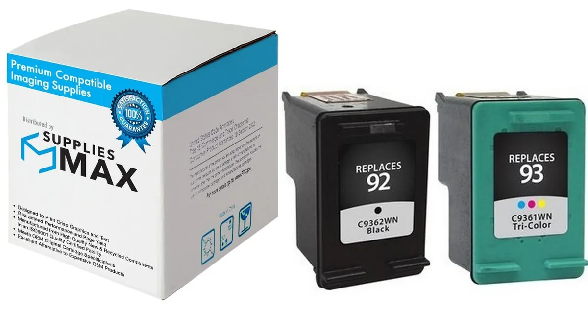SuppliesMax SuppliesMax HP C9513FN Inkjet Combo Pack Black/Color 220 Pages — product photo