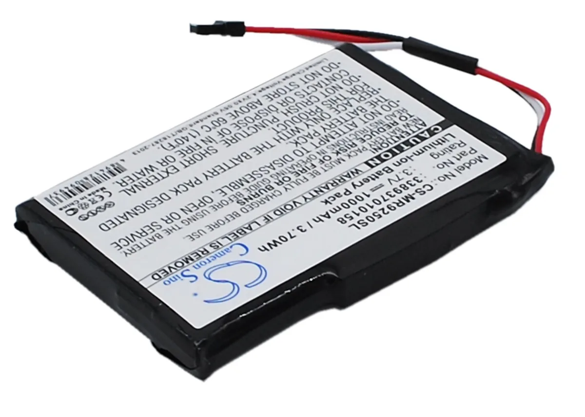 Estry Estry Standard Battery 1000mAh 3.7V for Magellan RoadMate 9250 338937010158 — product photo