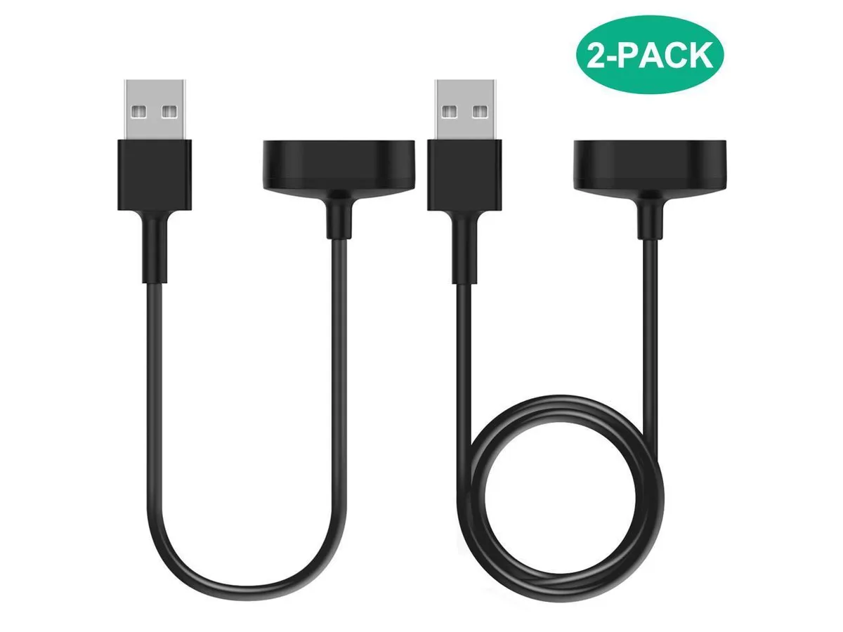 BONAEVER BONAEVER 2 Pack Fitbit Inspire HR Charger Cable .5ft + 3.3ft — product photo