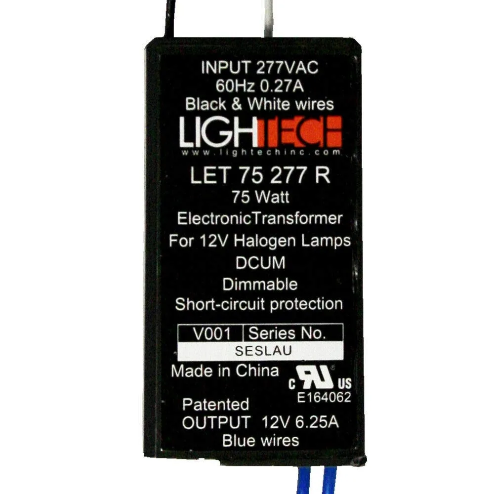 GE GE Lightech LET-75W-12V-RSL 75W 12V AC Dimming Ballast — product photo