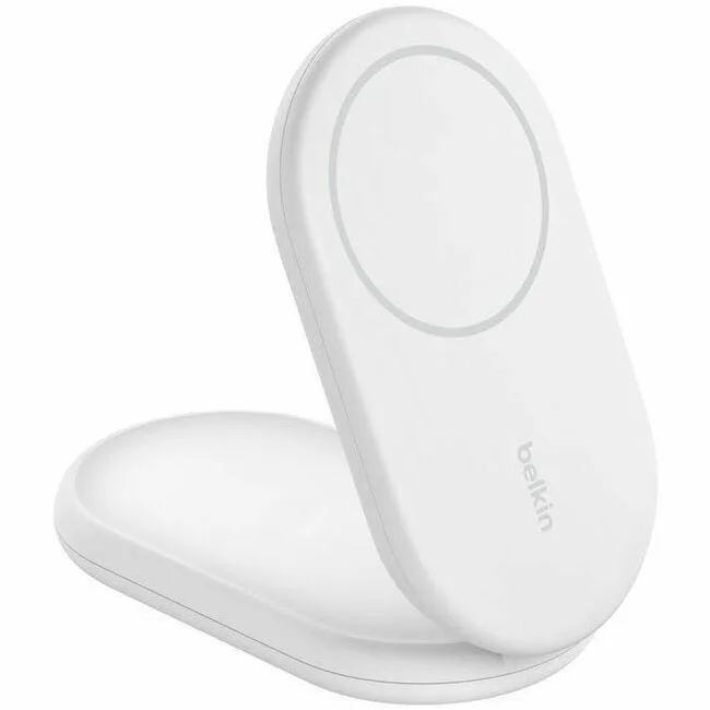 Belkin Belkin WIB007TTWH Qi2 15W magnetic foldable wireless charger — product photo