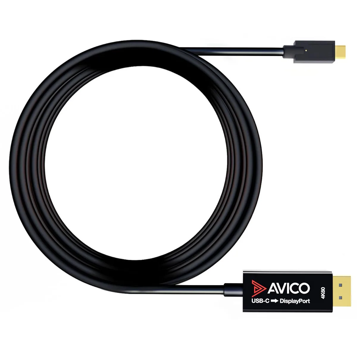Avico Avico USB-C to DisplayPort 1.2 active cable — product photo