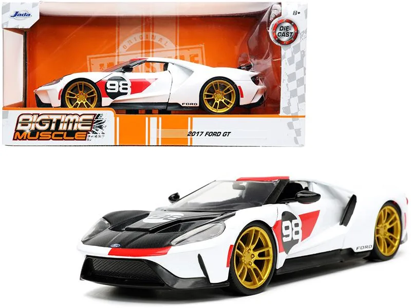Jada Jada 2021 Ford GT #98 Heritage Edition 1/24 Diecast Vehicle — product photo