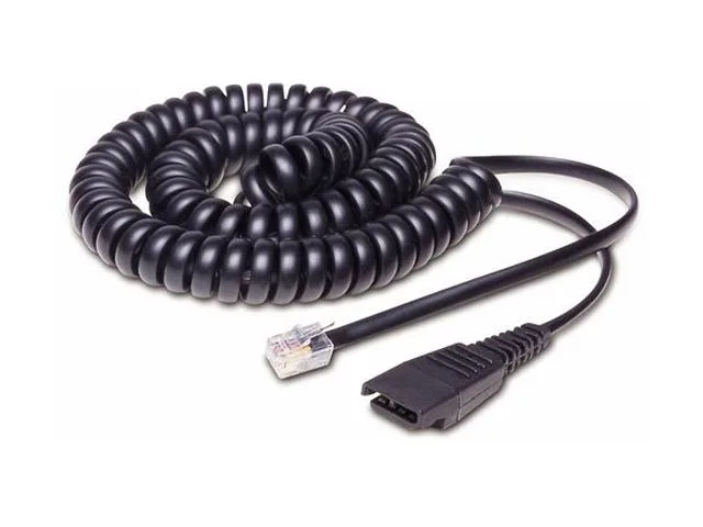 Jabra Enterprise Products Jabra Enterprise Products 1003945 RJ-11 QD to Norstar cord 6.6 ft telephone accessory — product photo