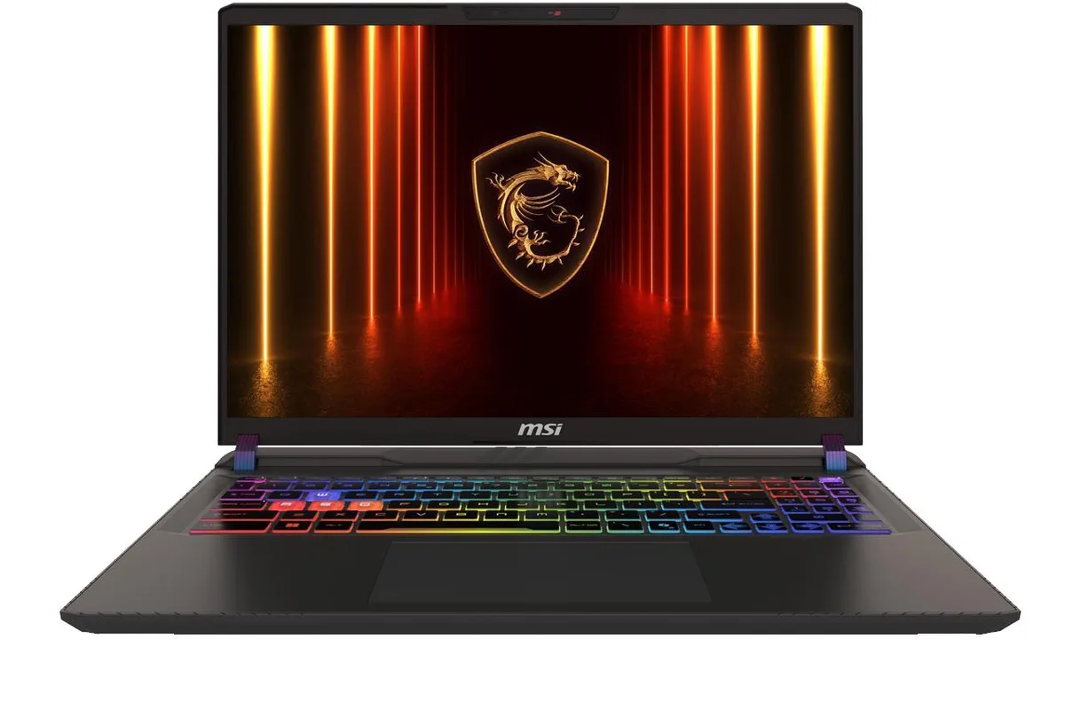 MSI MSI Vector 16 HX AI laptop Ultra 7 255HX 64GB 1TB RTX 5070 Ti 16 144Hz — product photo