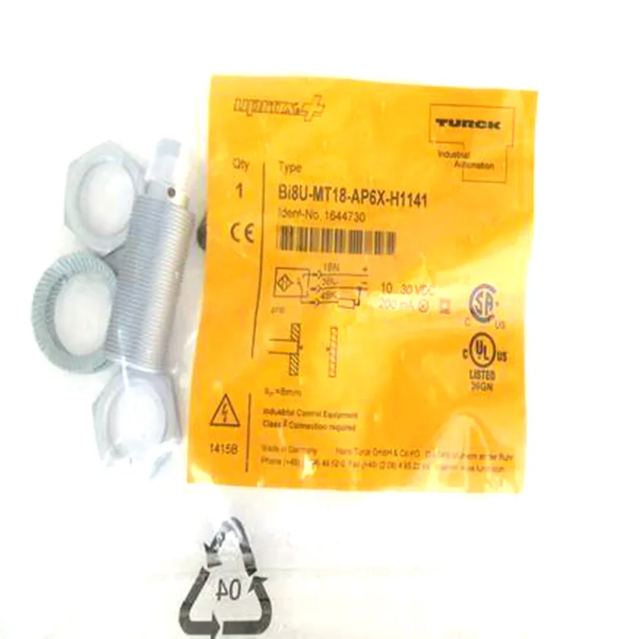 Turck Turck Bi8U-MT18-AP6X-H1141 1644730 Inductive Sensor PNP M18×1 IP68 — product photo