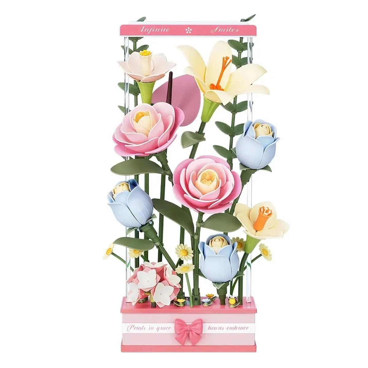 ROKR ROKR Blooming Bouquet 3D Puzzle 263 pcs 18.1 in stem toy — product photo