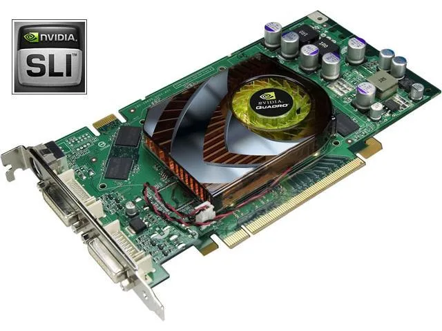IBM IBM 1500MemoryStandard Quadro FX 1500 256MB GDDR3 workstation graphics card — product photo