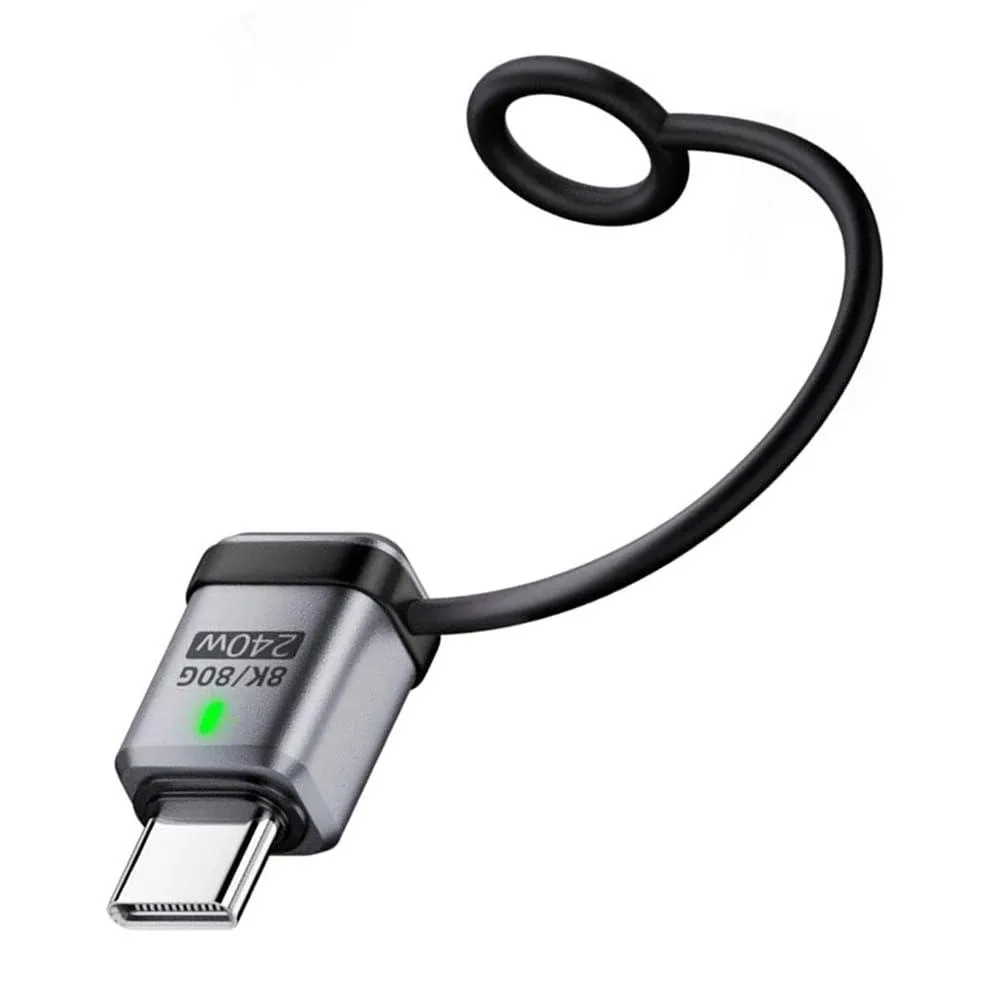LORDWORLD LORDWORLD USB 5.0 80Gbps Type-C Extension Adapter with Lanyard — product photo
