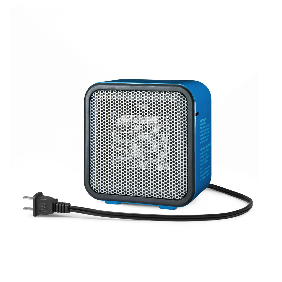  Ceramic Portable Mini Space Heater 500W Blue — product photo