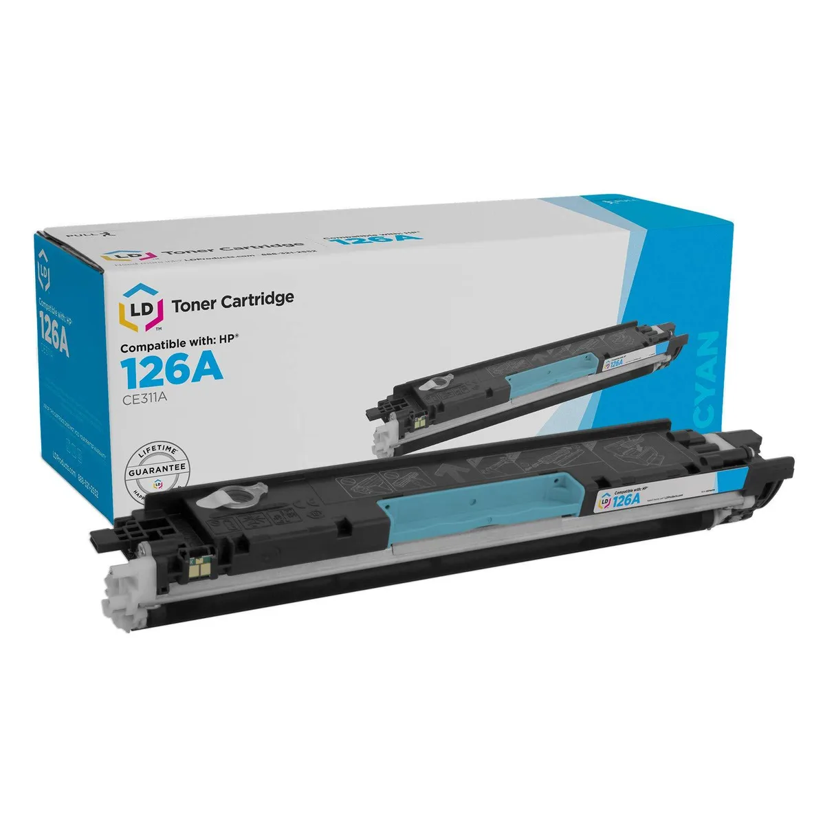 LD Products LD Products CE311A 126A Cyan Toner Cartridge — product photo