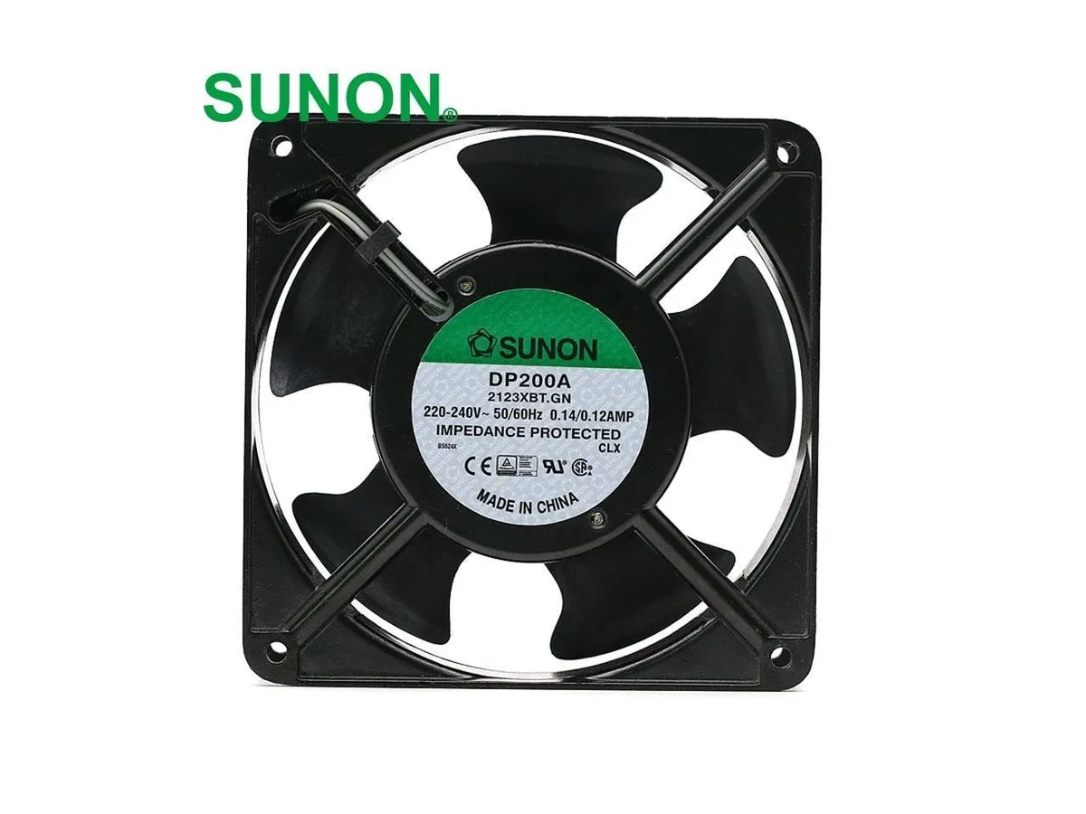 Fans Fans DP200A 120mm 38mm 220V 0.14A case fan — product photo