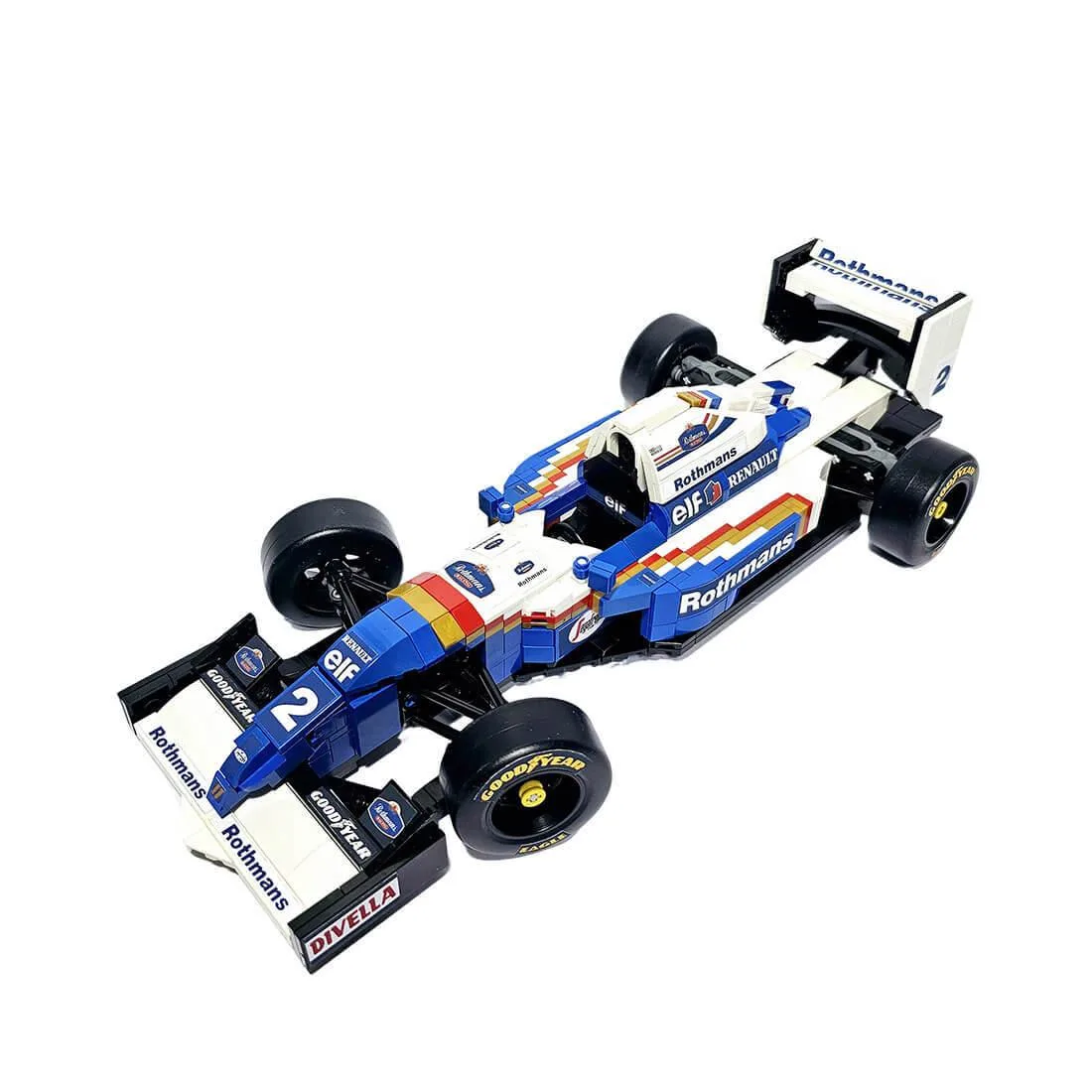 ZITIANYOUBUILD ZITIANYOUBUILD MOC-204492 1/16 Scale Racing Car Building Blocks Set 892PCS — product photo