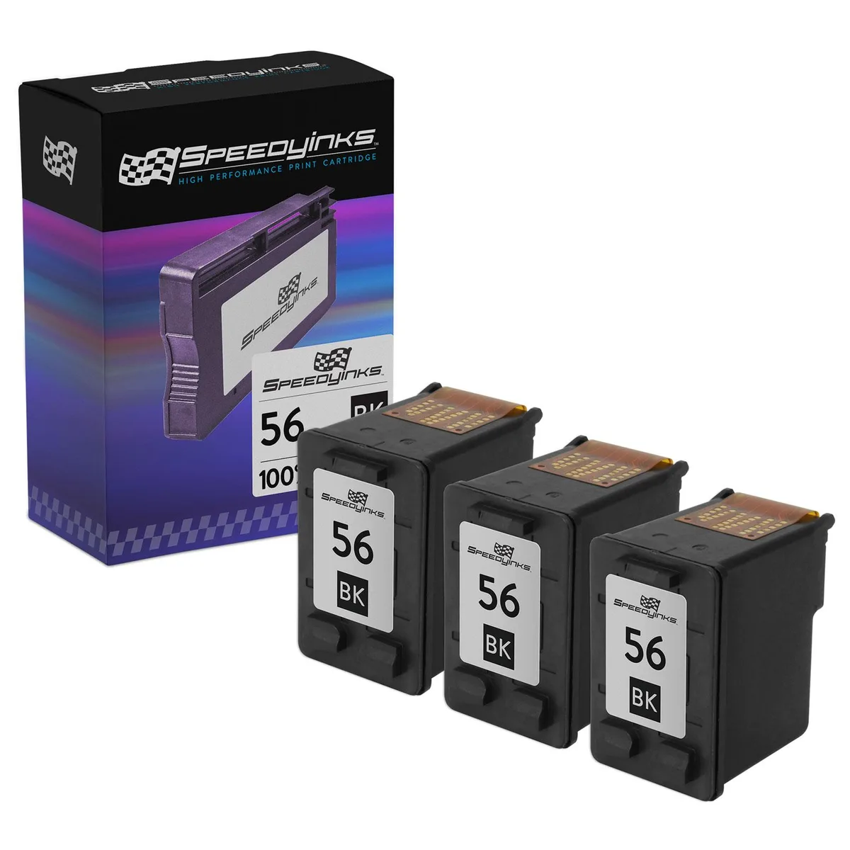 SpeedyInks SpeedyInks HP 56 black toner cartridge 450 pages — product photo