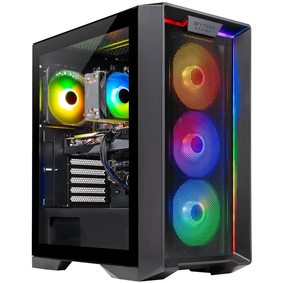 Skytech Skytech Nebula gaming PC Ryzen 7 5700 RTX 5060 Ti 8GB 1TB NVMe 32GB DDR4 — product photo