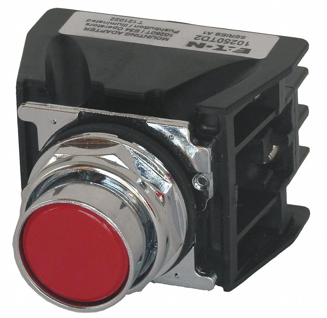 Eaton Eaton 10250T706R 30 mm Hazardous Location Push Button Red 1NC 1NO — product photo
