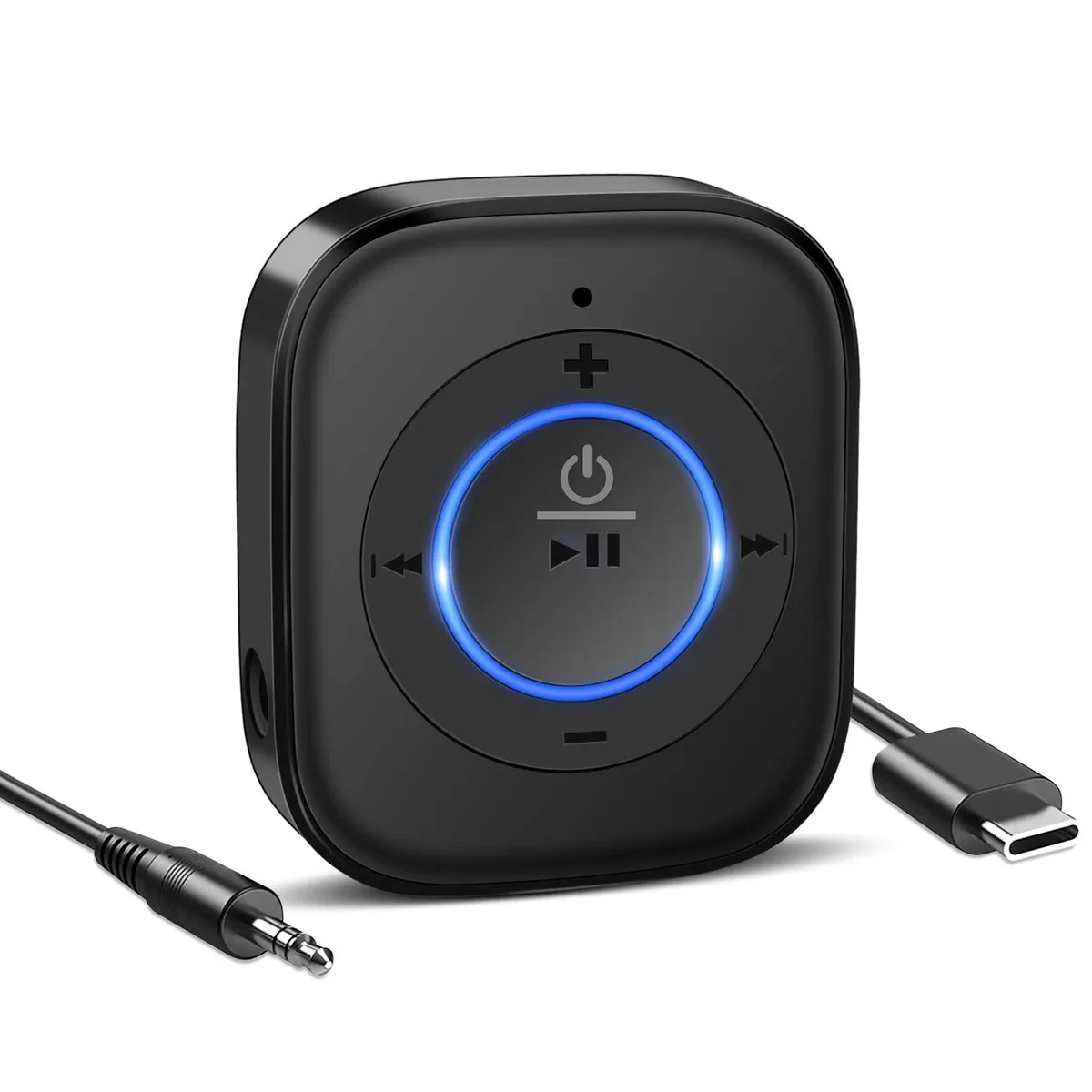  BOSS AUDIO Stereo J207 Bluetooth Receiver 1/2 DIN 3.5mm Aux 20h Battery — product photo
