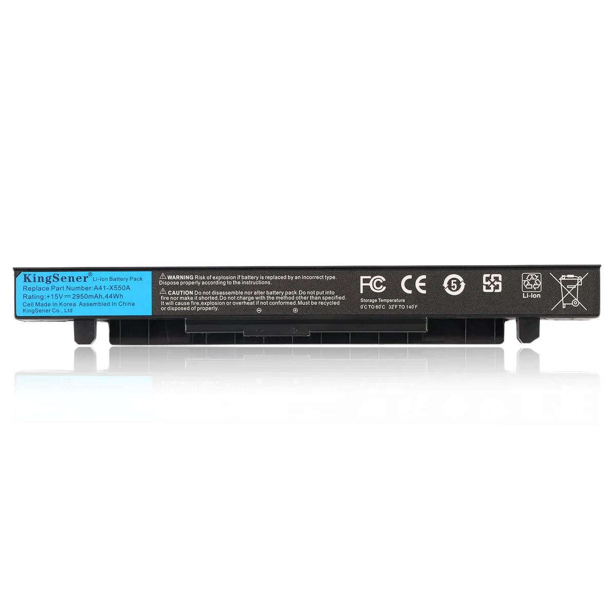 KingSener KingSener A41-X550A 4-cell 15 V 2950 mAh laptop battery — product photo