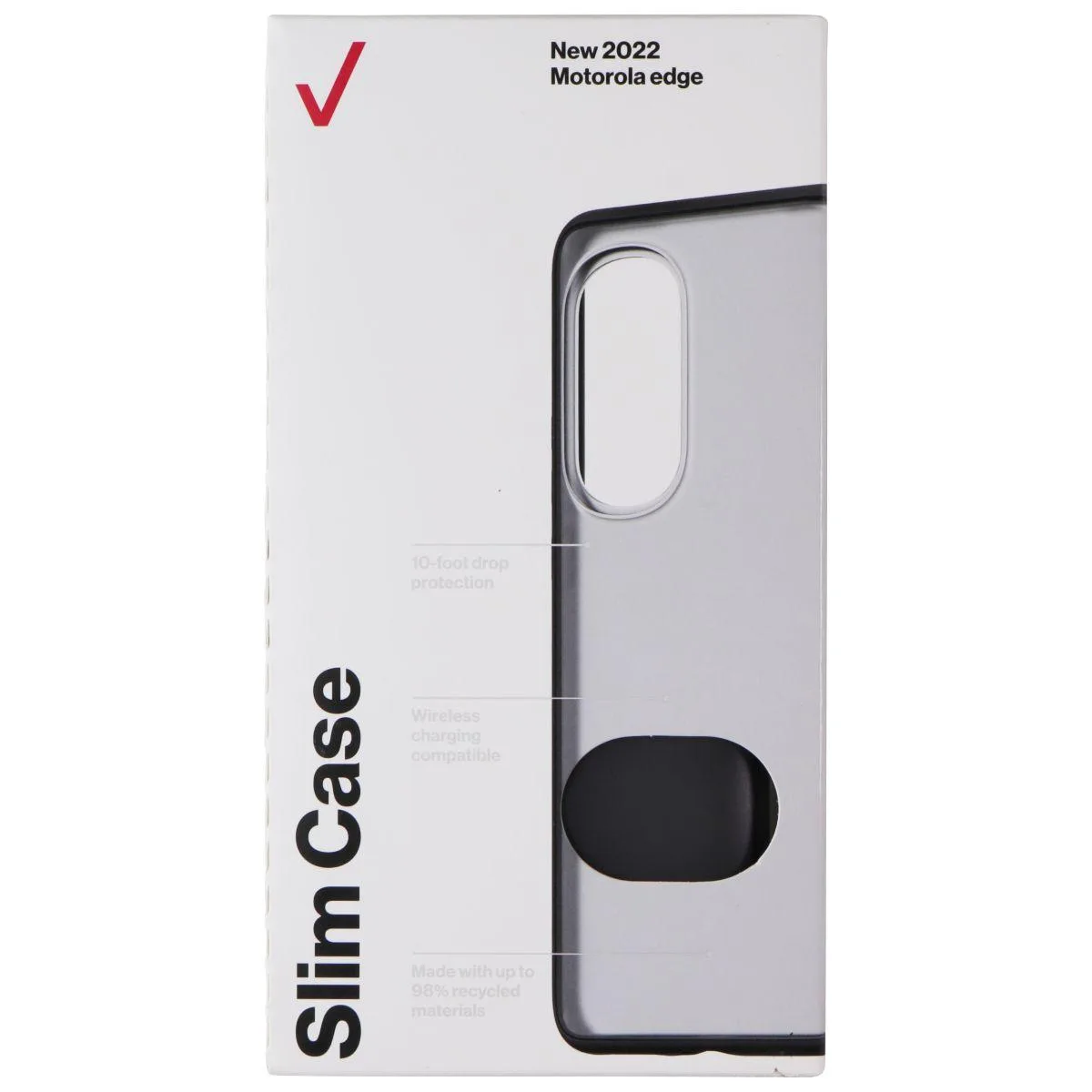 Verizon Verizon Slim Case Motorola Edge 2022 Smoke — product photo