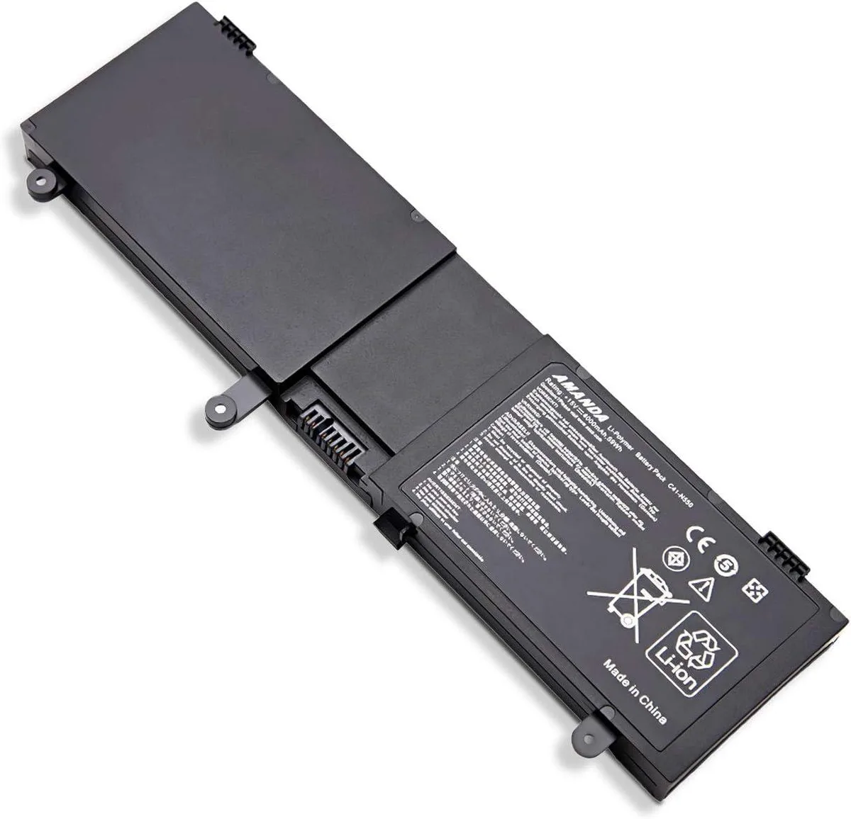PISKEKAT PISKEKAT C41-N550 laptop battery 15V 4000mAh 59WH — product photo