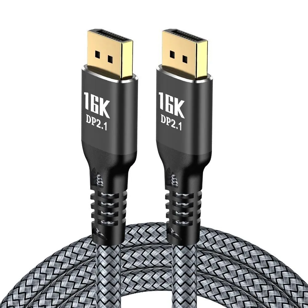 ESTONE ESTONE A0108 DisplayPort 2.1 cable 3.3 ft 80Gbps 16K@60Hz — product photo