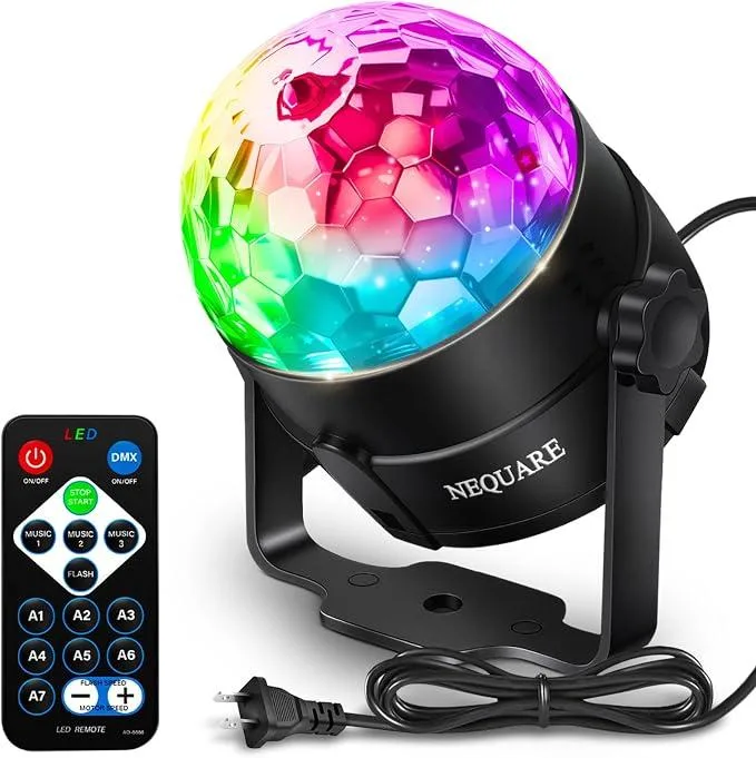 Two rectangular plastic LED accent lights in multicolour finish with remote control