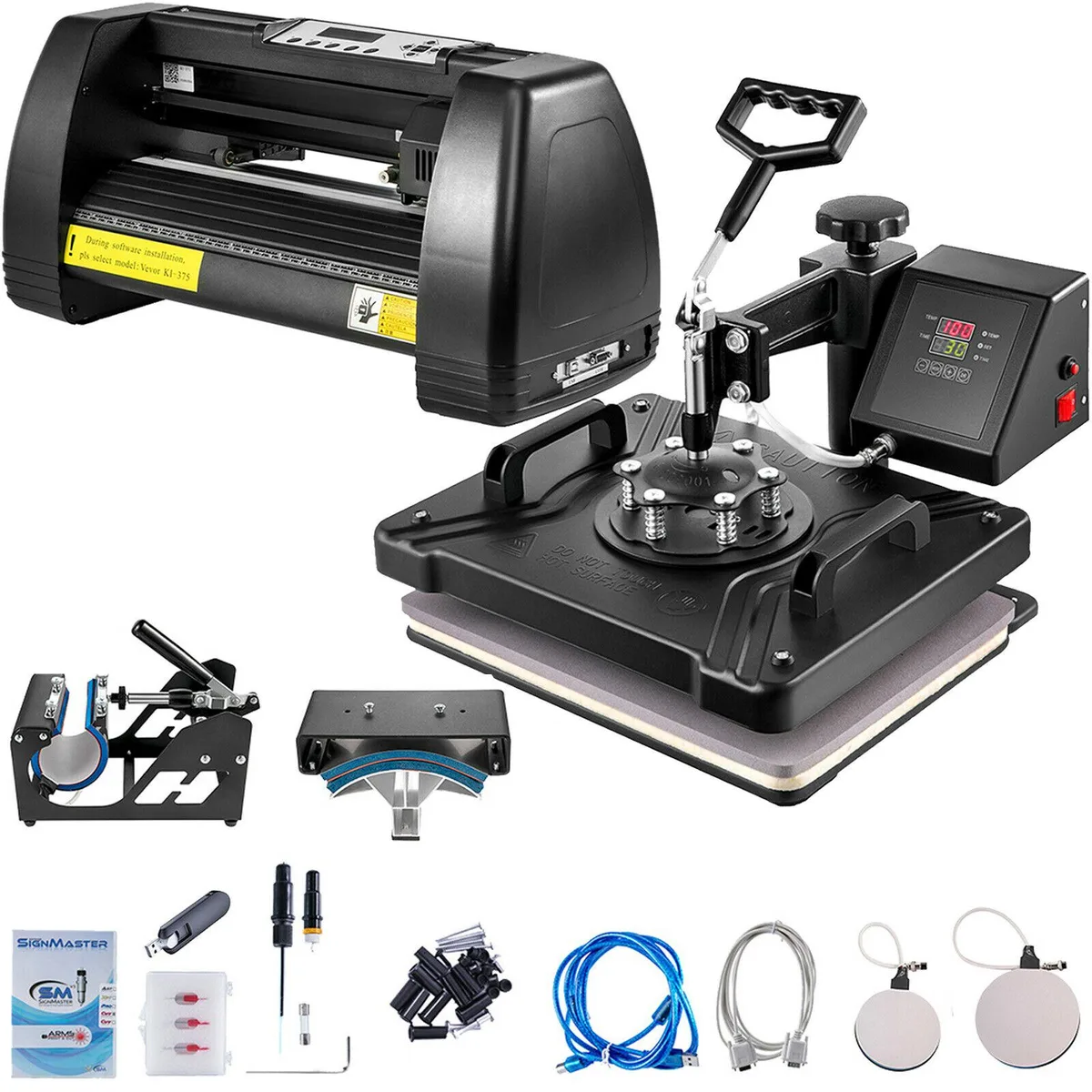 Thinkstar Thinkstar 5 in 1 Heat Press 12x15" + 14" Vinyl Cutter Printmaking — product photo