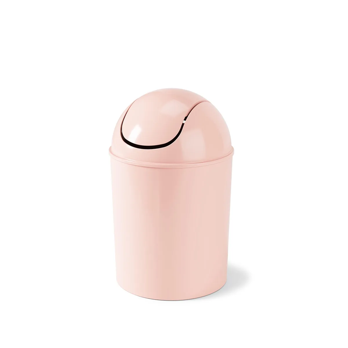  Baldwin 484-H85 1.25 Gallon Plastic Mini Waste Can 3 Pack White — product photo