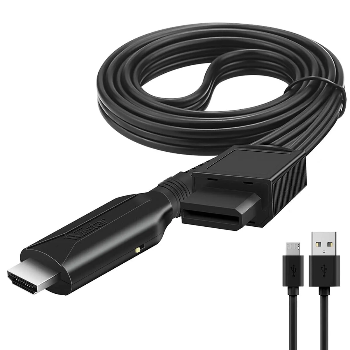  HDSUNWSTD 12222 Wii to HDMI media converter 1m 720p/1080p — product photo