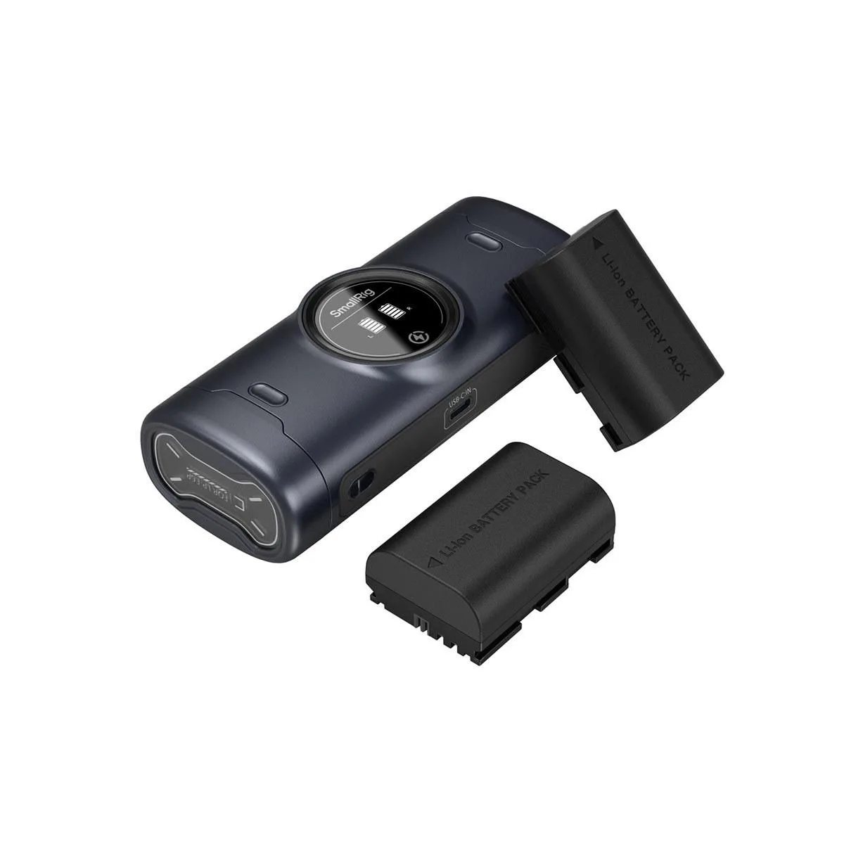 SmallRig SmallRig LP-E6P Battery Kit 2×2520mAh 18.1Wh Dual Charger 5695 Black — product photo
