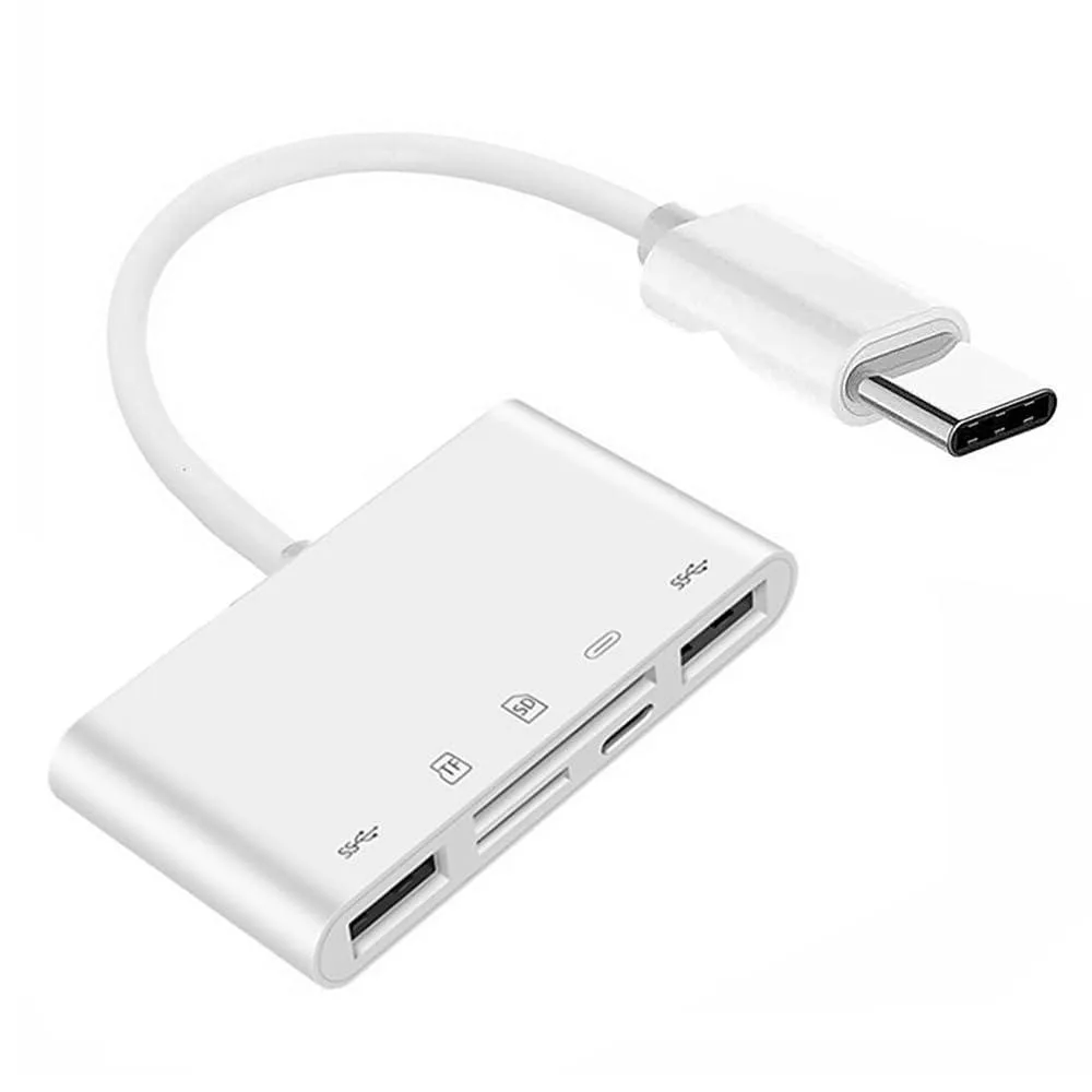 LORDWORLD LORDWORLD USB-C to SD/TF Card Reader PD 27W USB 2.0 3.0 480Mbps — product photo