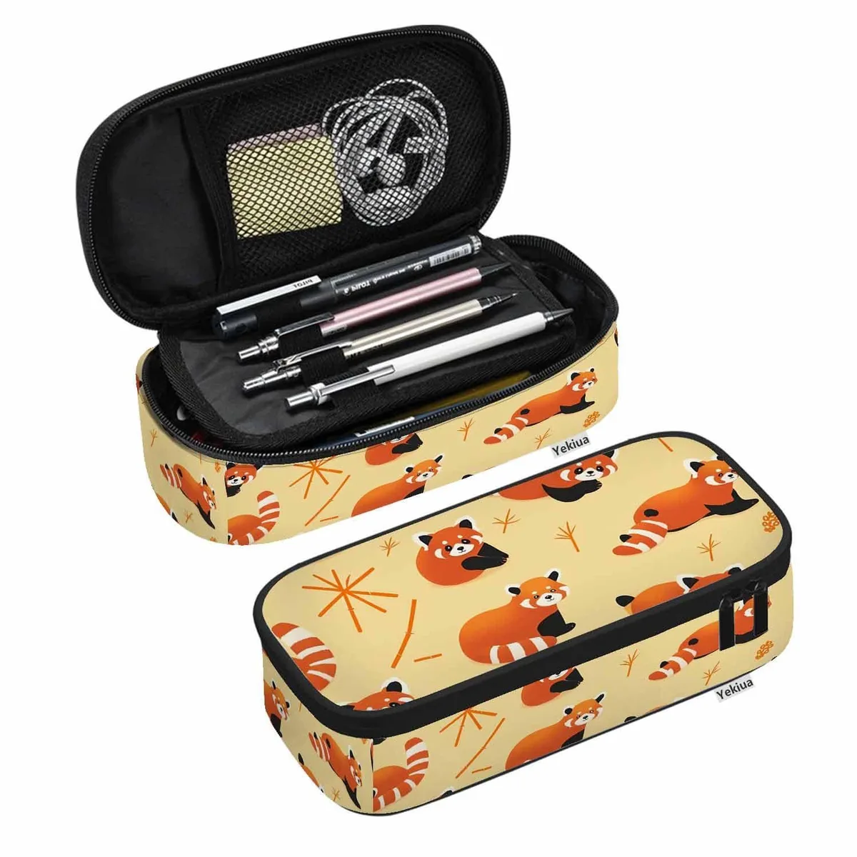Yekiua BD004 bag 8.3 x 3.7 x 2 in 0.1 lb 40 pens 70 pencils — product photo