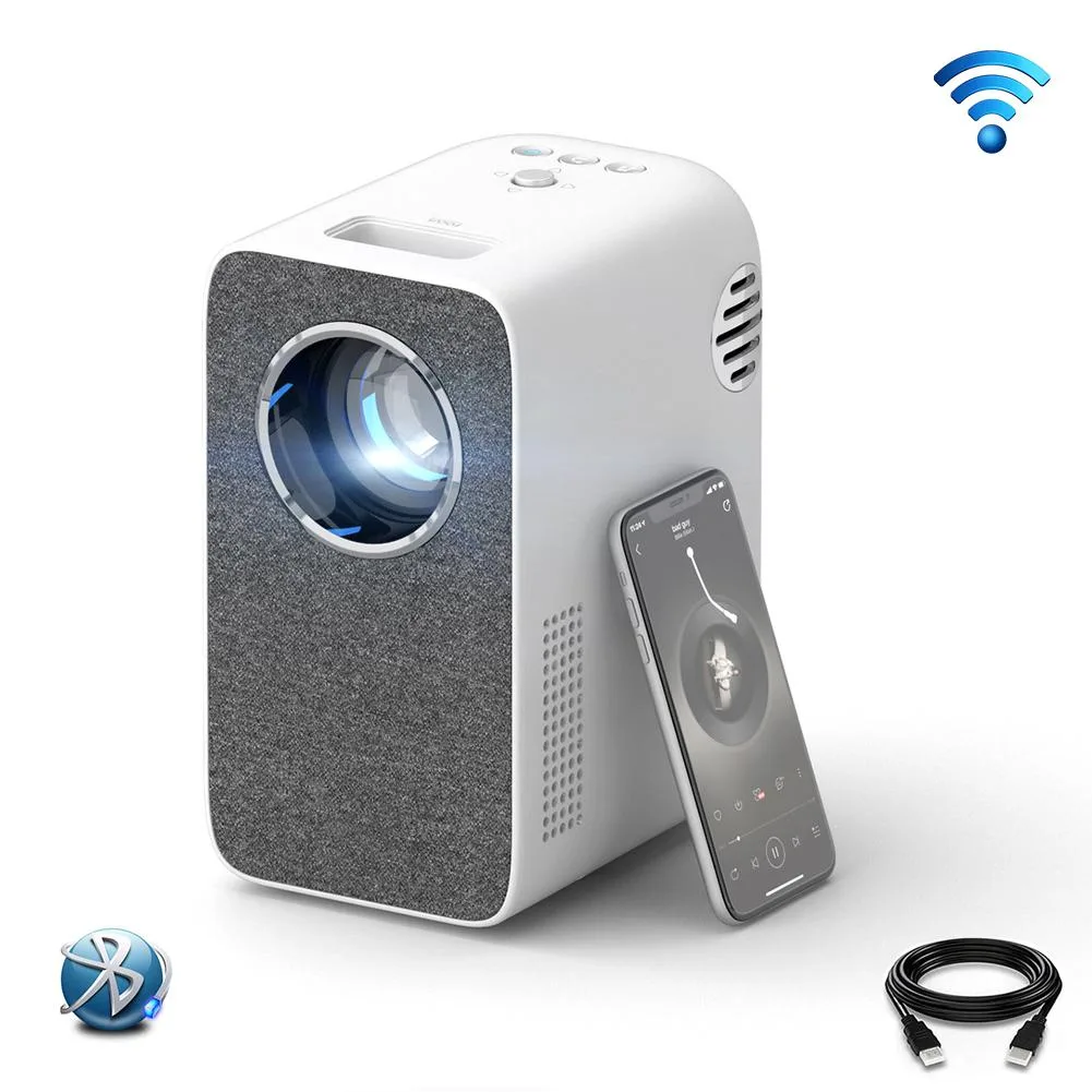 FLZEN FLZEN L1 1080P Home Theater Projector 4500 Lumens — product photo