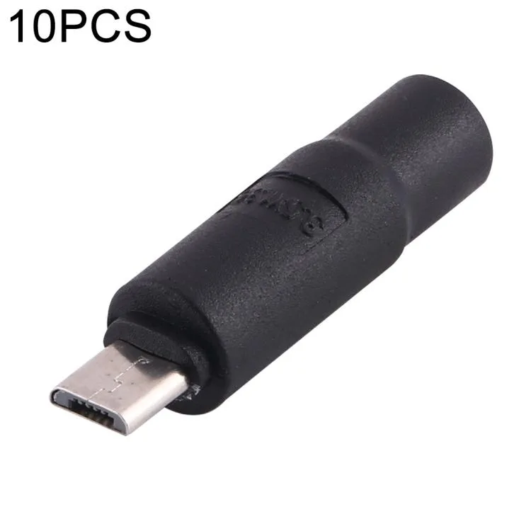 eForChina eForChina 10 PCS 3.5 x 1.35mm to Micro USB DC Power Plug Connector gender changer — product photo