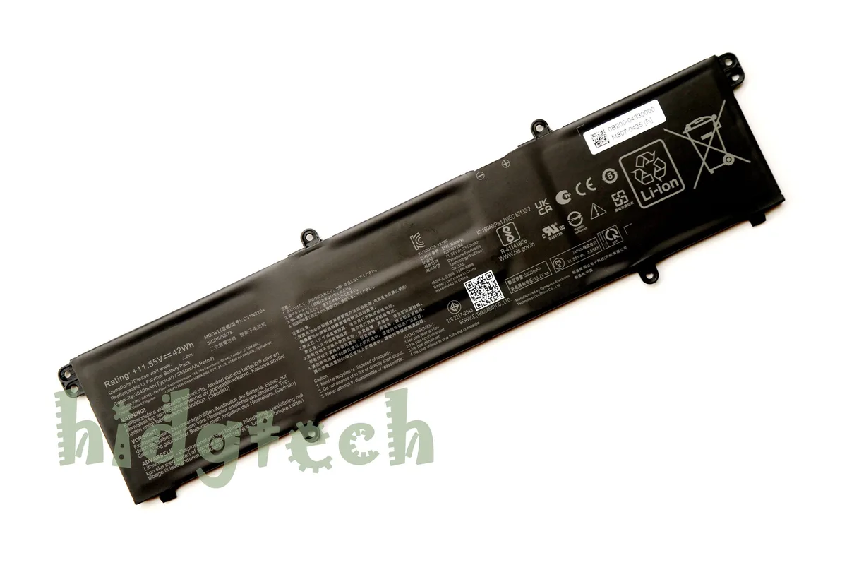 Beisite Beisite C31N2204 42Wh 11.55V laptop battery for Asus Vivobook Go 14 E1404FA E1404GA 0B200-04330000 31CP5/58/78 — product photo