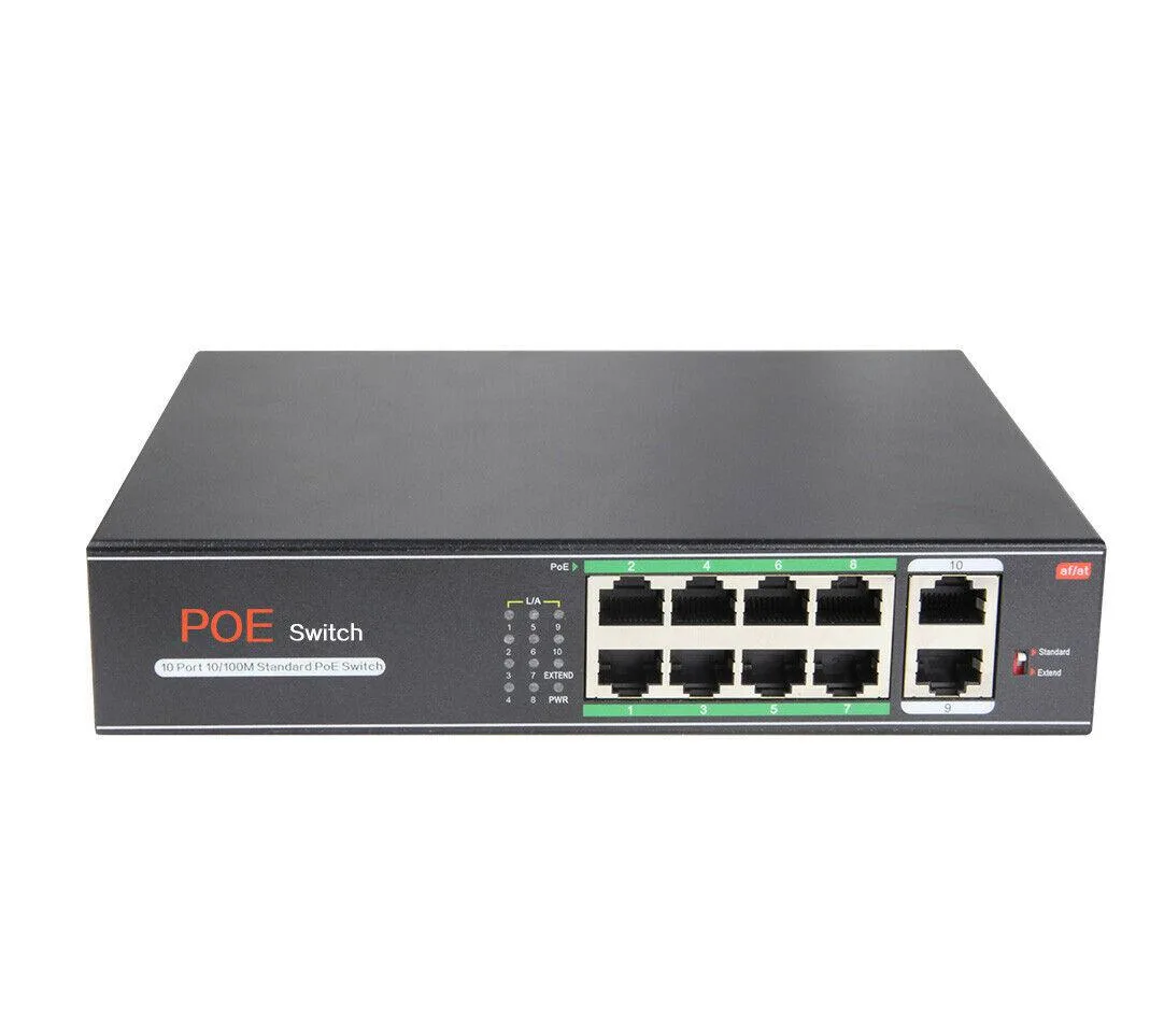 Thinkstar Thinkstar PS-82-96 8-port PoE network switch 120W — product photo