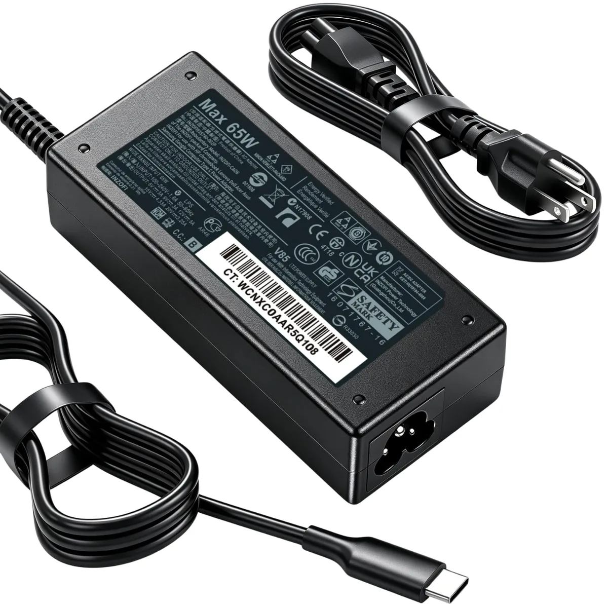 INZOFI 65W USB-C Laptop Charger PD-65W-Pro — product photo